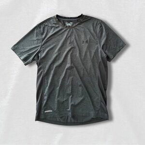 Under Armour Charcoal and Black Short Sleeve Tee